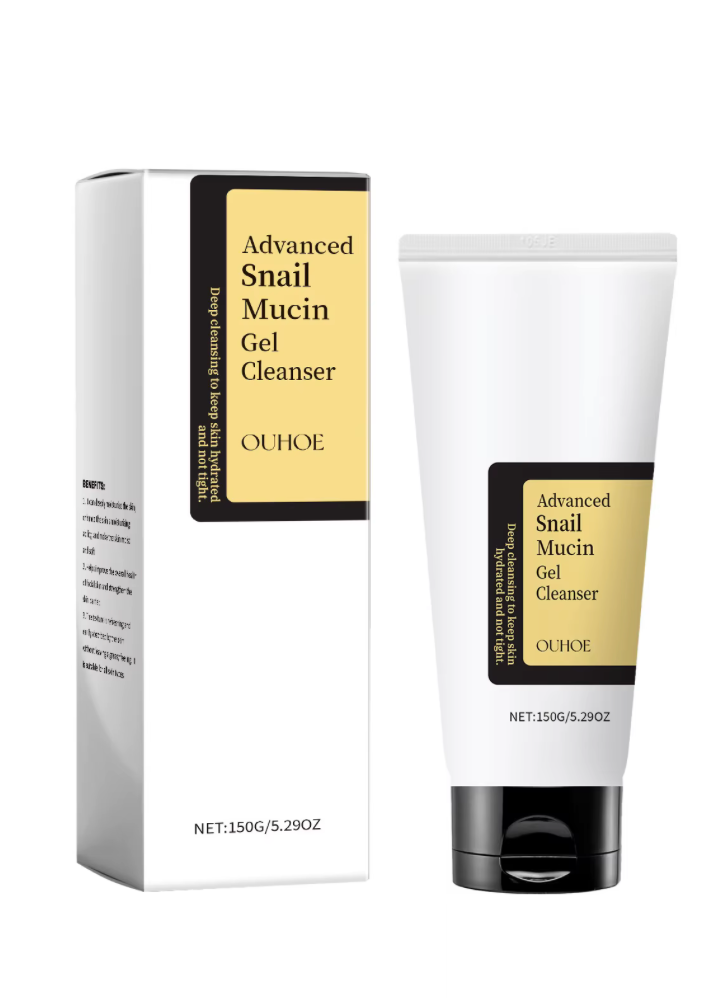 OUHOE Snail Mucin Gel Cleanser